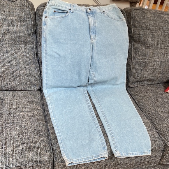 VTG Lee Relaxed Fit Eurobleach Jeans, Size 38 / 32 - Picture 5 of 13